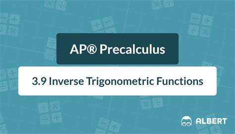 Image result for Inverse Trig Function Introduction