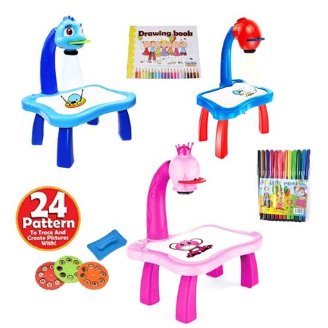 Buy Toy Imagine™ 3 in 1 Kids Painting Drawing Activity kit Projector ...
