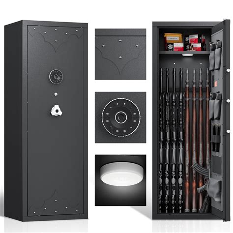 Buy KAER [ 2024 New 10-12 Safe, Large Safe for Home and Pistol, Cabinet ...