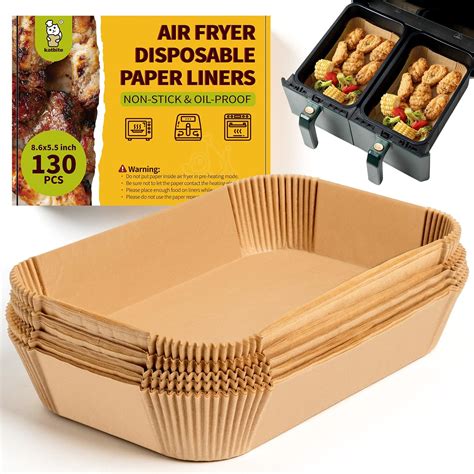 Amazon.com: Air Fryer Liners Disposable for Ninja Airfryer: 125pcs 8 ...
