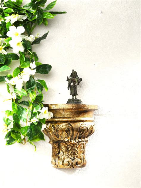 Brass Statue - Antique Finish Tara Devi – Revive Home