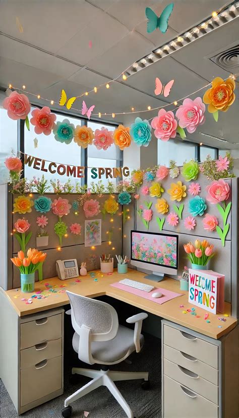 🎄 17+ Brilliant Holiday Cubicle Decorating Ideas That Will WOW Your ...