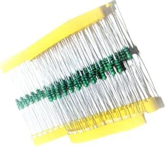 DEPOKE 50 Pcs 1M Ohm (1 Mega Ohm) Carbon Film Resistor CFR 1/4 W ...