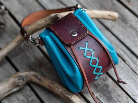 Image result for Pattern for Drawstring Leather Pouch