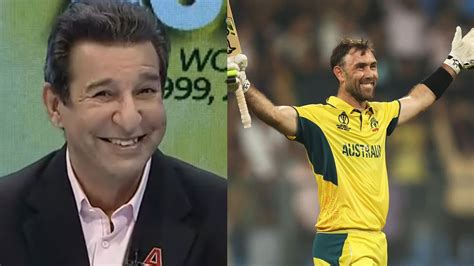 Glenn Maxwell's Stellar Performance Receives Unique Praise From Wasim ...