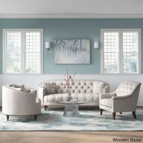Sherrard 3 Piece Living Room Set | Wooden Bazar