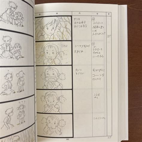 My Neighbor Totoro Studio Ghibli Storyboard 3 Hayao | Ubuy India