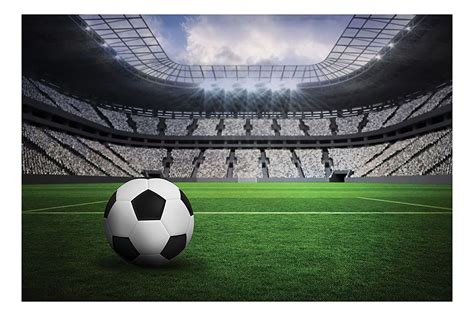 Buy ArtStory Vinyl Football in A Stadium Wall Sticker (40 cm x 26 cm x ...