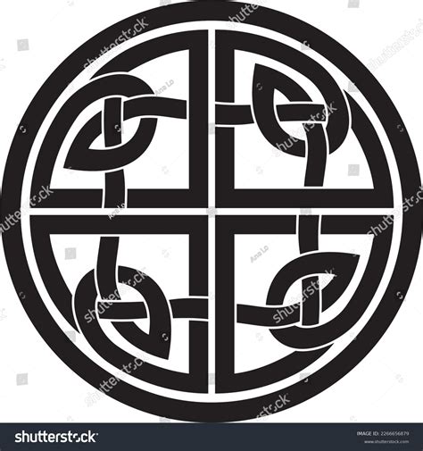 Celtic Shield Knot Vector