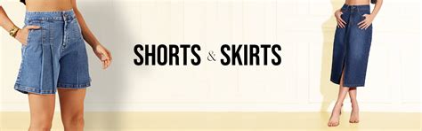 Denim Skirts & Shorts