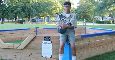 Gaga pit built by Boy Scout at Christine Thompson Park – Shaw Local