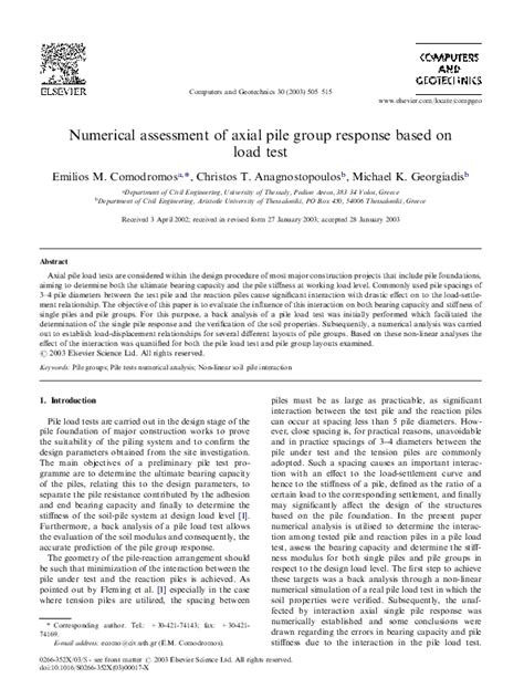 Image result for Axial Loading Test