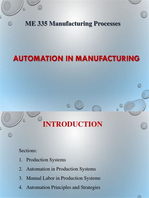 Automation in Manufacturing | PDF | Automation | Computer Aided Design