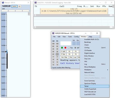 N1MM Log Program 的图像结果