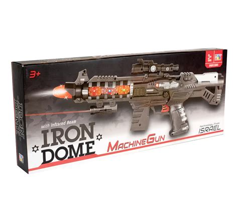 Buy ITOYS Iron Dome Machine Gun With Infrared Bem, 3Y+ Online | Hamleys ...