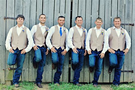 wedding | Casual country wedding, Wedding groomsmen attire, Country ...