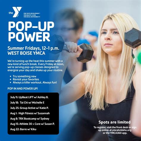 Pop Up Power, Treasure Valley Family YMCA (West Boise YMCA), 15 August ...