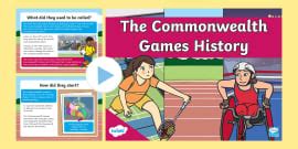 The Commonwealth Games Information PowerPoint (teacher made)