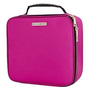SONGMICS 10.6 Inch Cosmetic Bags travel Makeup Train Case with ...