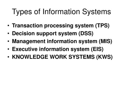 Information System Types 的图像结果