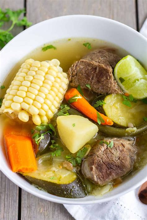 Instant Pot Caldo De Res - Mexican Beef Soup Recipe