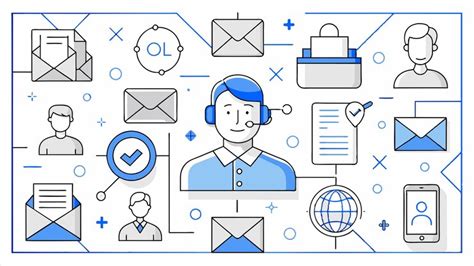 A graphic of a graphic with a man and icons of things and the word the ...