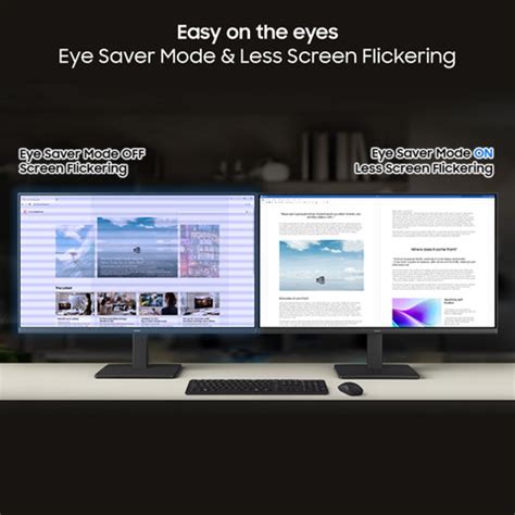Samsung S3 60.96 cm (24 inch) Full HD LED Backlit IPS Panel with Dual ...