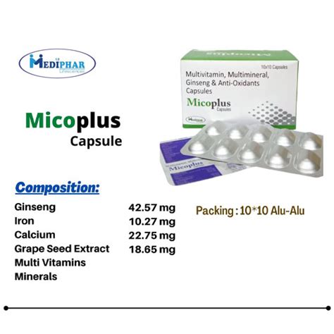 MICOPLUS Capsules Mediphar Lifesciences Pvt Ltd