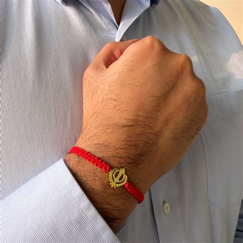 PREORDER - Khanda Bracelet - Blessed 22k Gold-plated – Amaltaas
