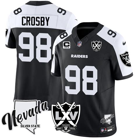 Men’s Las Vegas Raiders 2024 Vapor Limited Jersey – 65th Anniversary ...