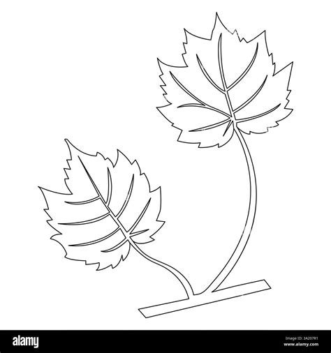 Image result for Single Line Maple Tree Drawing