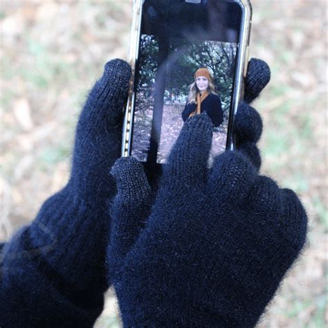 Glove Conductive Possum Merino | Possum Merino Gloves | Earth to Life