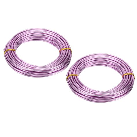 32.8ft Aluminum Wire, 2pcs Jewelry Wire Aluminum Craft Wire 3mm 9 Gauge ...