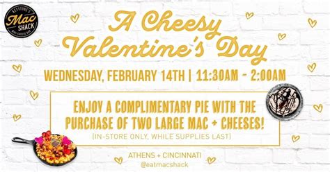 A Cheesy Valentines Day, Keystone's Mac Shack - Clifton (Cincinnati ...
