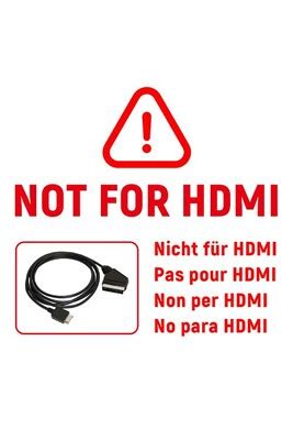 Connectique et chargeur console Mcbazel Câble Péritel AV RGB Cordon ...