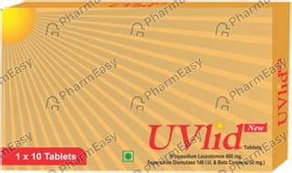Buy Uvlid Tablet (10) Online & Save Up to 24% at PharmEasy