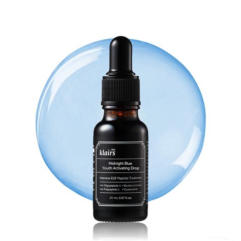 Klairs Midnight Blue Youth Activating Drop Egf Peptide Ampoule ...