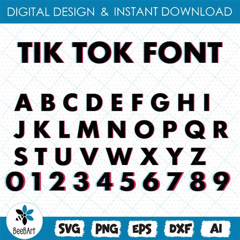 Font For Tiktok