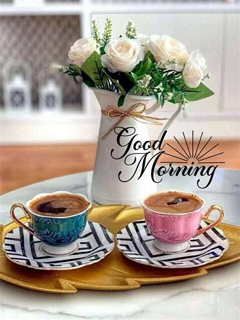 Good Morning Wishes with Coffee
