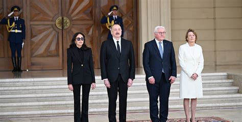 Official welcome ceremony was held for President of Germany Frank-Walter Steinmeier » Official ...
