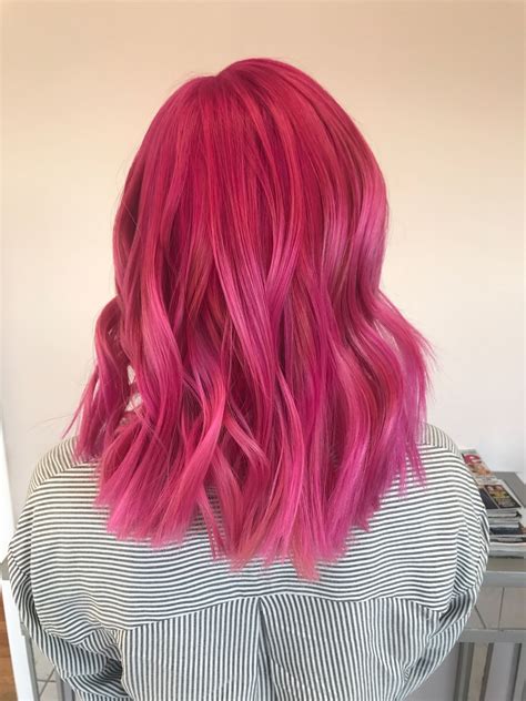 Dark Pink Hair, Pink Ombre Hair, Light Pink Hair, Dyed Hair Pastel ...