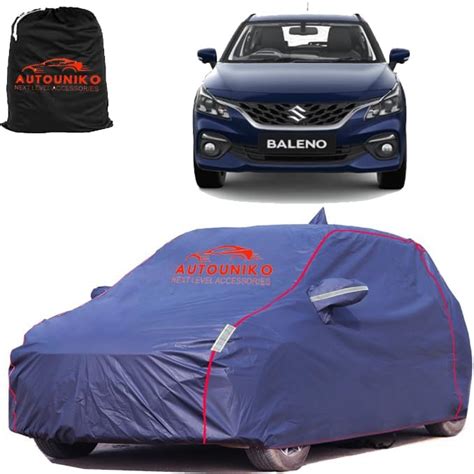 Autofact 100% Waterproof Car Body Cover Compatible with Maruti Baleno ...