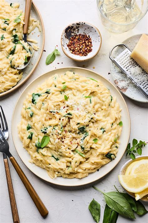 Creamy Orzo {One Pot} - Two Peas & Their Pod - Recipesedge