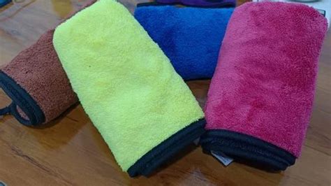 Microfiber Towel - 800 GSM 40x60 Xtra Large Dual Sided Coral Fleece ...