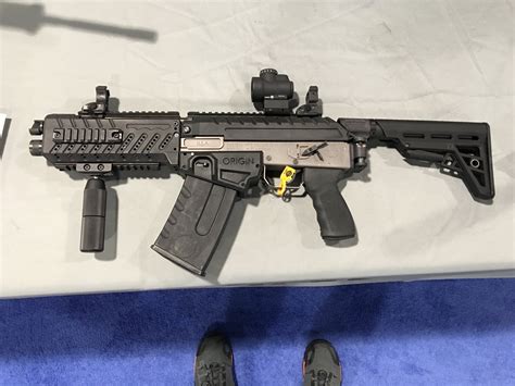 Fostech Origin-12 Mag-Fed Semi-Auto 12-Gauge Combat/Tactical Shotgun ...