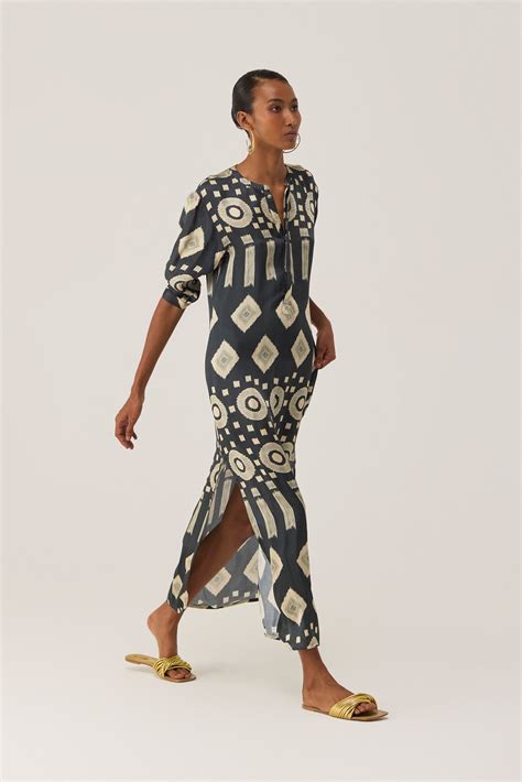 Eclipse Ikat Shirt Dress – SiSa