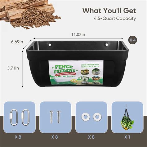 Chewoof 4 Pack Goat Feeders Hanging, Chicken Feeder, with India | Ubuy