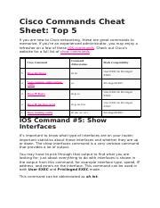 Image result for Cisco Commands Cheat Sheet Ping Command