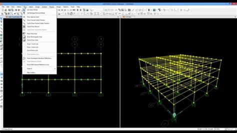 Structural Analysis SAP 2000 的图像结果