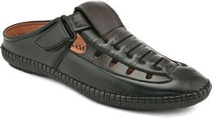 Azzaro Black Men Sandals - Buy Azzaro Black Men Sandals Online at Best ...